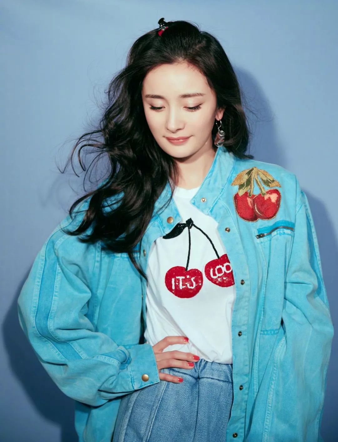 杨幂没上过晚会,杨幂水晶眼妆