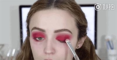 杨幂没上过晚会,杨幂水晶眼妆