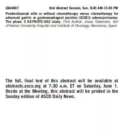 2018asco肿瘤患者诊断流程,2024胃癌治疗指南