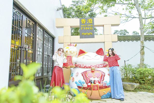 沙雕姐妹花暴走香港大澳，一个你没了解过的彩色离岛