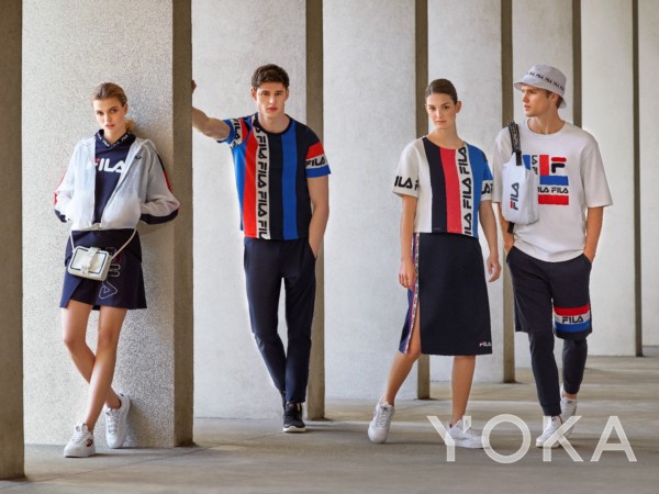 玩转色块撞搭及醒目LOGOFILA携Originale新品释放青春活力