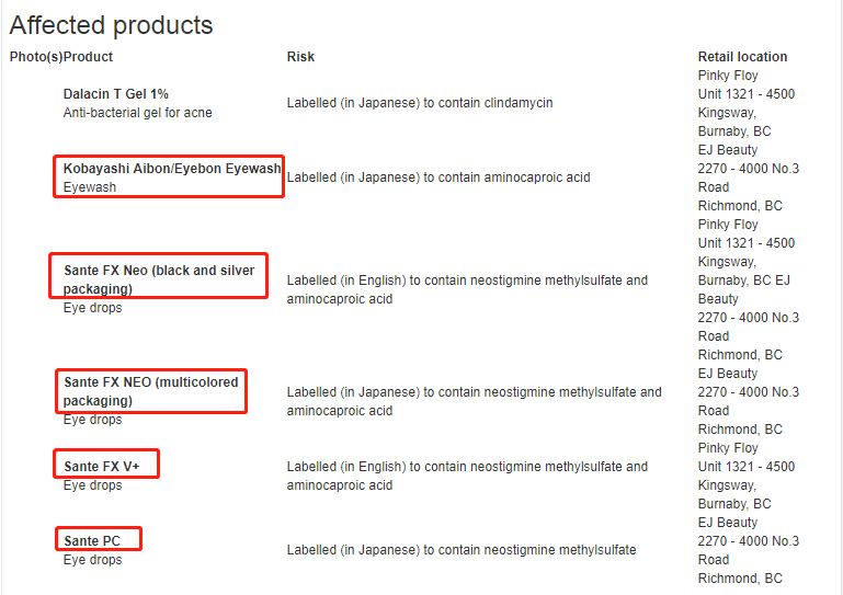 中国代购买的最火的日本眼药水,这几款日本网红眼药水被国外禁售