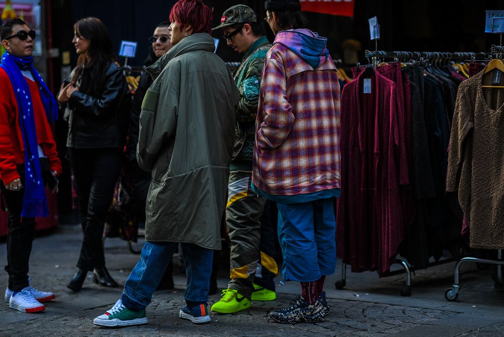 16个潮流感街拍,土味街拍劈叉