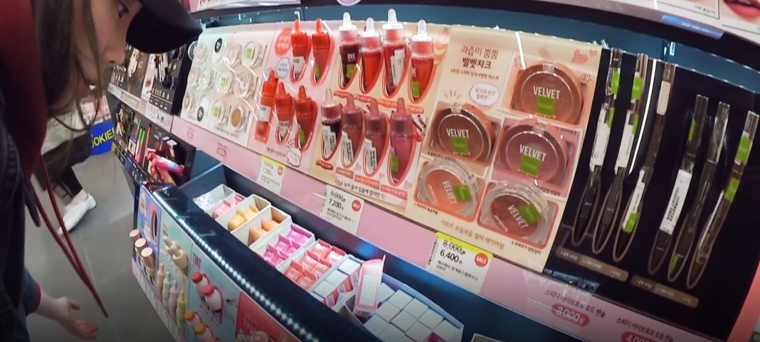 泰妍彩妆,泰妍在纽约买东西