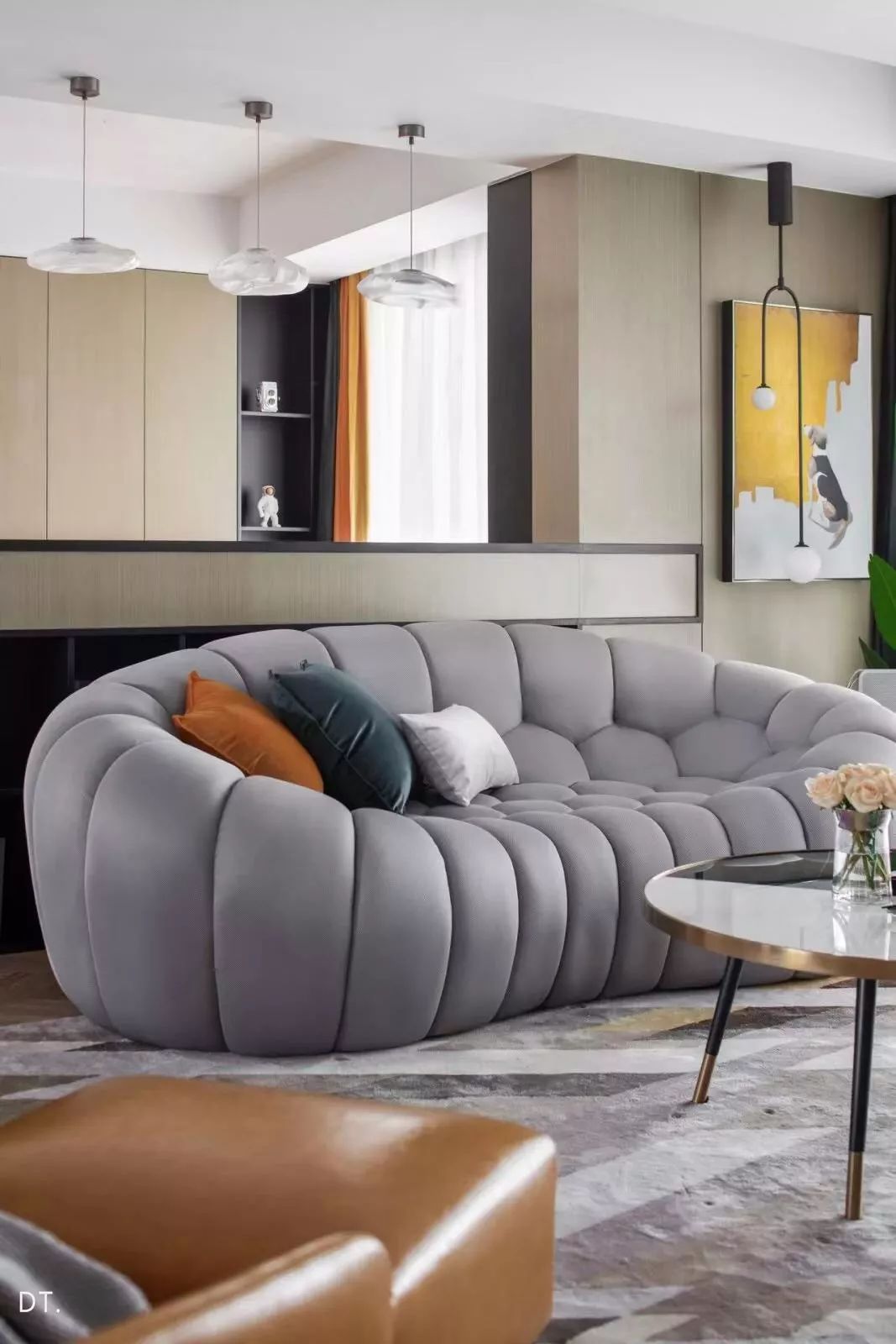 沙发承载了你的惬意,客厅沙发就是家的一道最美的风景