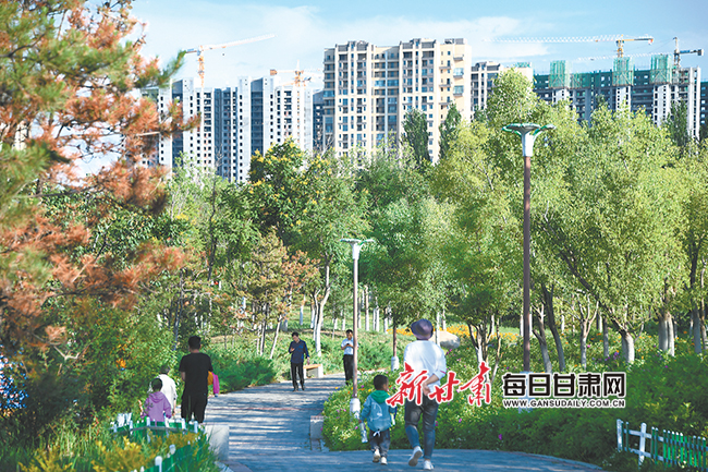 兰州新区绿色发展,兰州的生态文明建设的成果