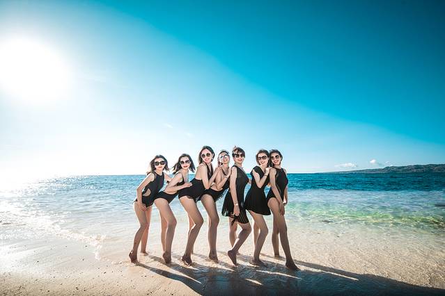 绝美落日长滩岛,长滩岛落日风