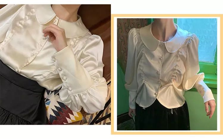 简单的衬衫这样穿也好看,衬衫怎么穿不要太好看