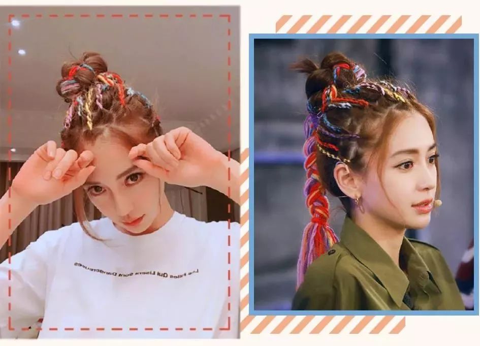 流行的发型发带,最近流行发带发型