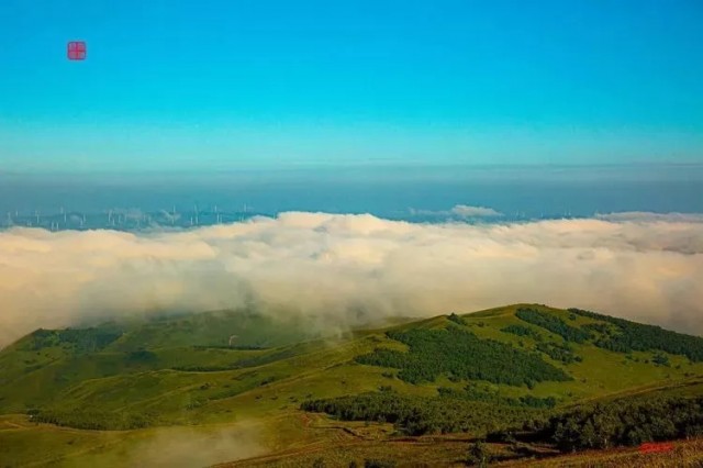 罕山云海，美爆了