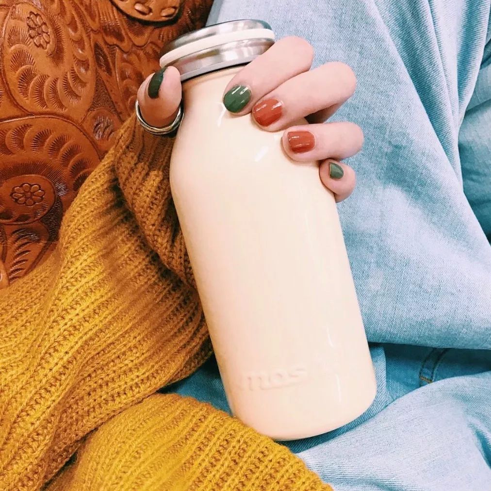 清新可爱的保温杯,超萌大号保暖杯