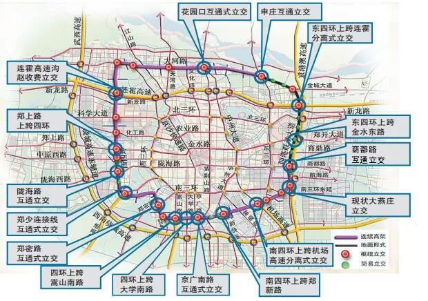 郑州四环线最新消息,郑州北四环现在最新情况