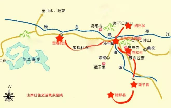 山南最美的沟,山南几月份最美