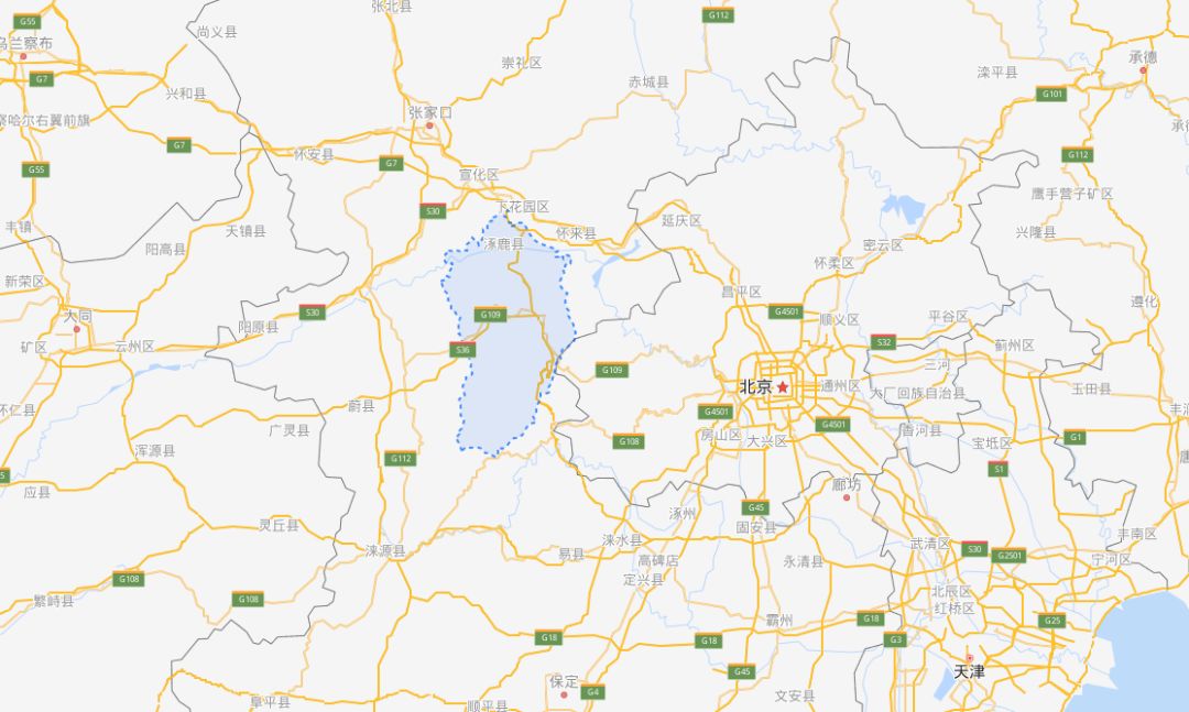 河北张家口市涿鹿县地图,河北县情概览张家口市蔚县