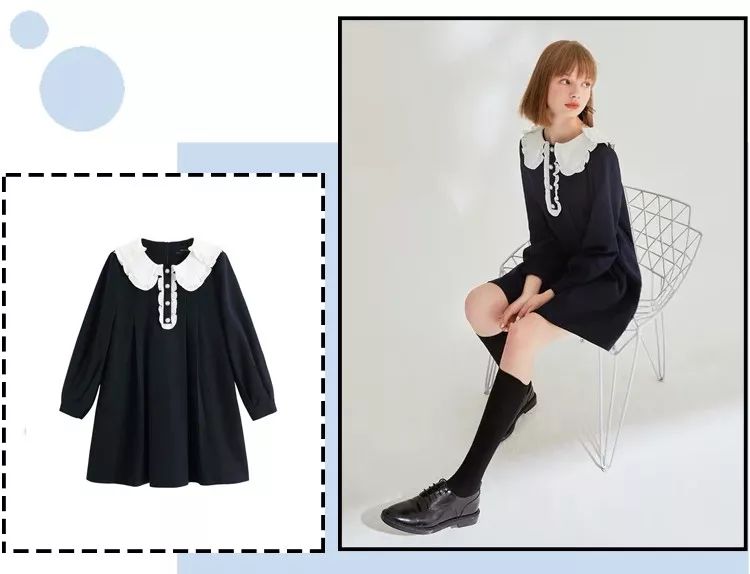 连衣裙女款爆款2022新款正品秋冬,好看秋冬的连衣裙推荐