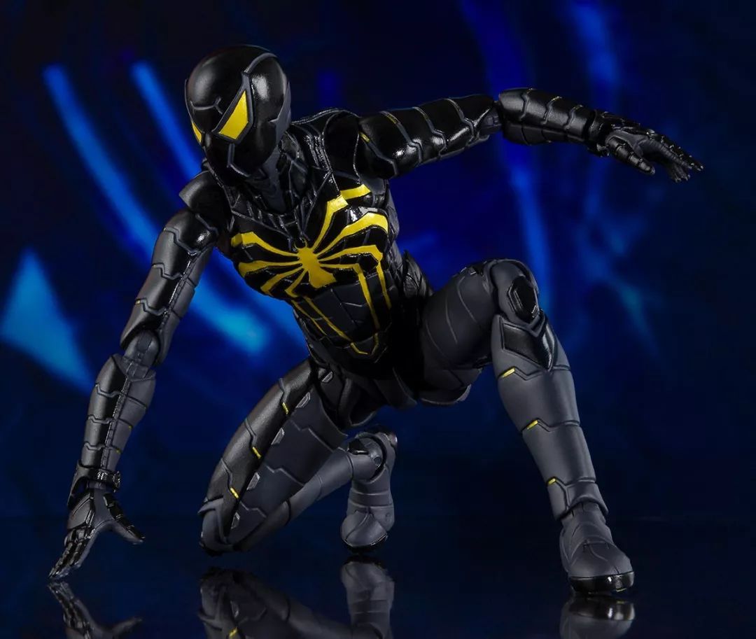 shf蜘蛛侠高级战衣ps4手办,shf反章鱼博士战衣手办