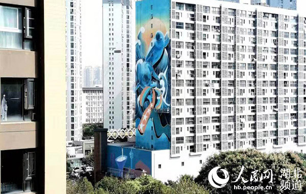 武汉大型涂鸦墙绘,墙绘武汉设计