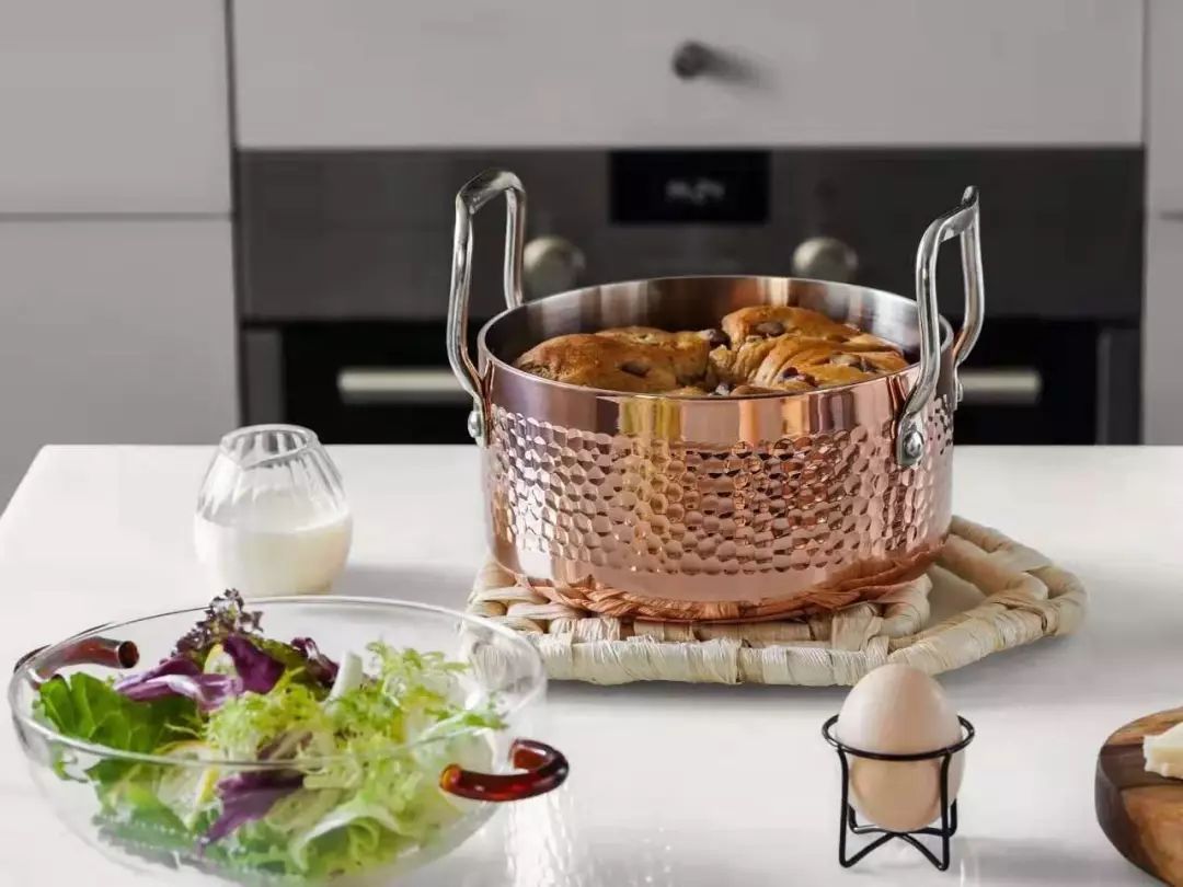 墨绿复古锅,复古纯铜锅图片