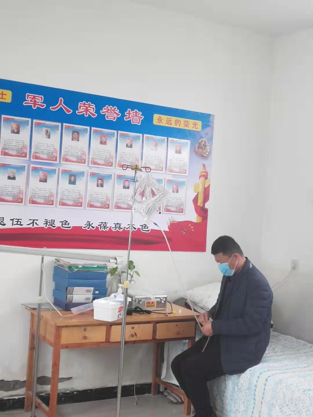 身患尿毒症周口郸城县这位干部插着透析管坚守驻村一线