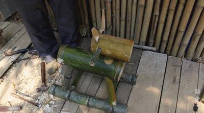 河南大爷做出2600年前的鲁班凳,山村老人制作鲁班凳惊艳国外