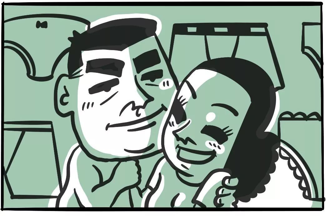 男人的一往情深，体现在他的*裤内**上