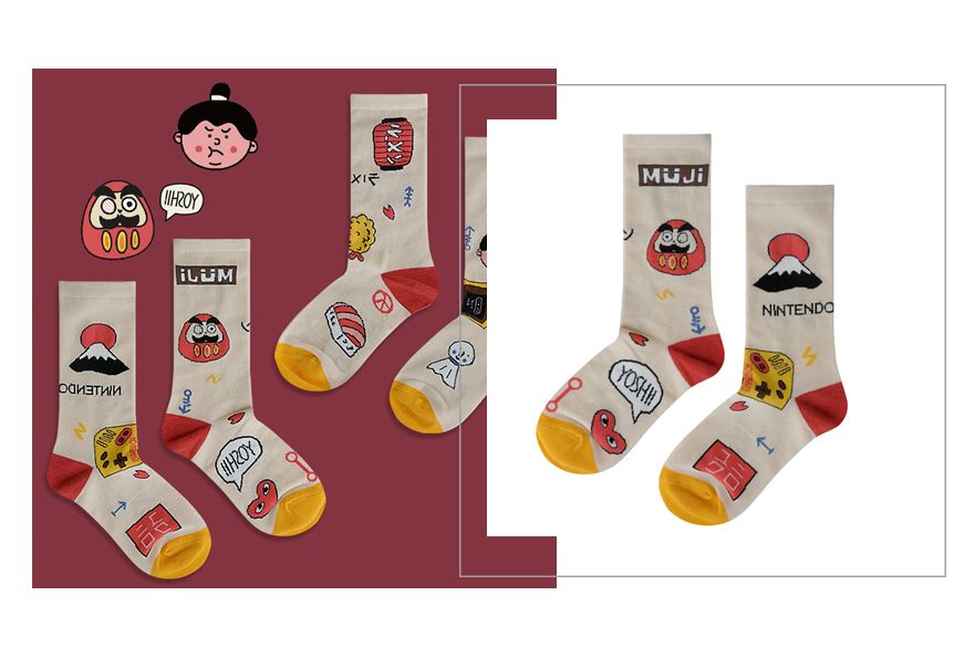 今年流行的袜子露脚踝,露脚踝的袜子洋气