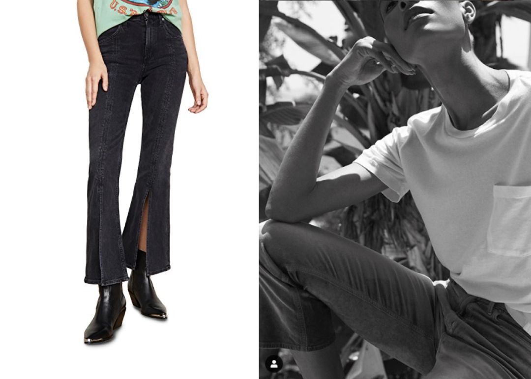 直筒修饰腿型牛仔裤,修饰腿型巨好搭配的牛仔裤