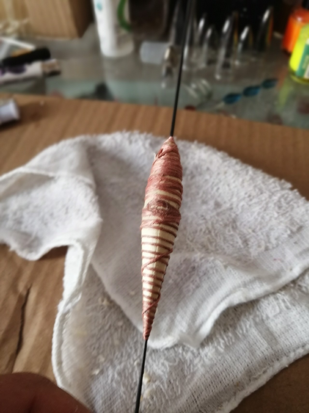 手工芦苇漂制作工具,手工制作的野钓电子漂怎么做