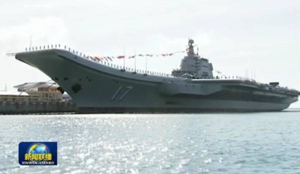 伊丽莎白女王号航母vs山东舰,第一艘国产航母山东舰图片