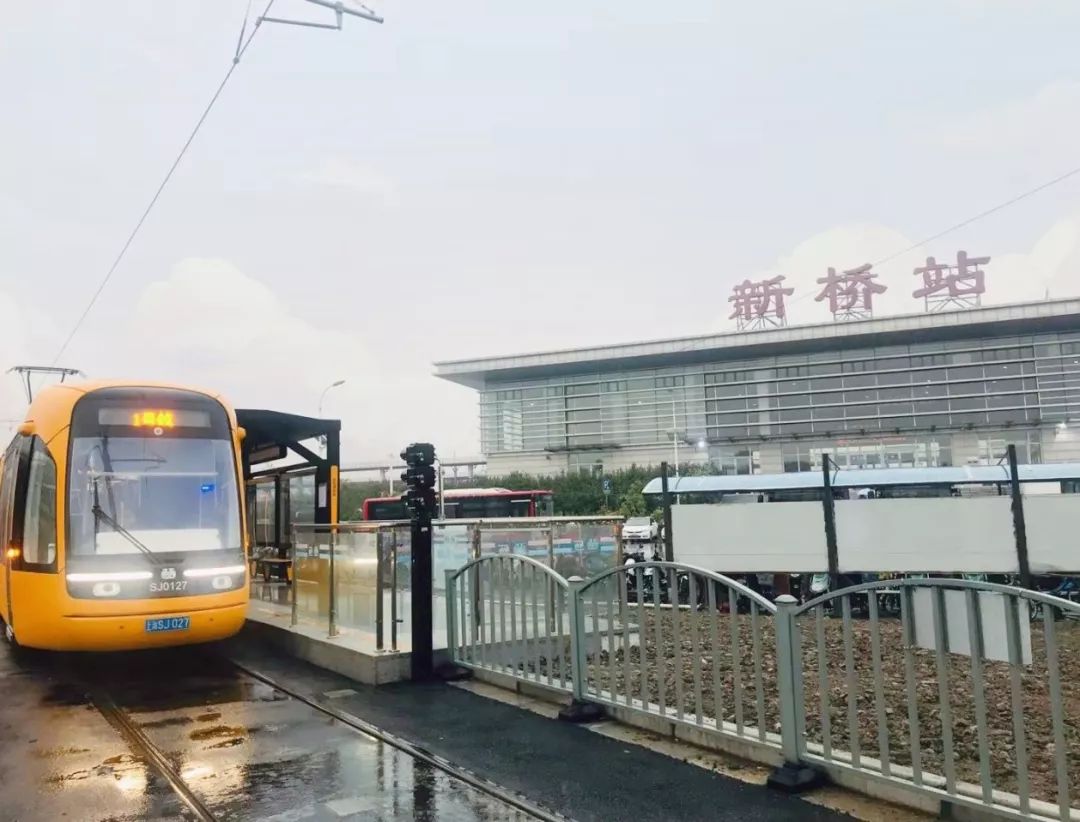 松江有轨电车连接处,松江有轨电车1号线几点一班车