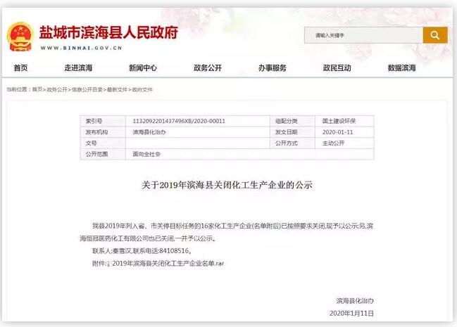 2019江苏化工企业整治,江苏化工产业整治提升已经收官