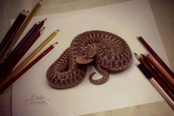 黑暗3d绘画作品,不敢相信眼睛的3d画