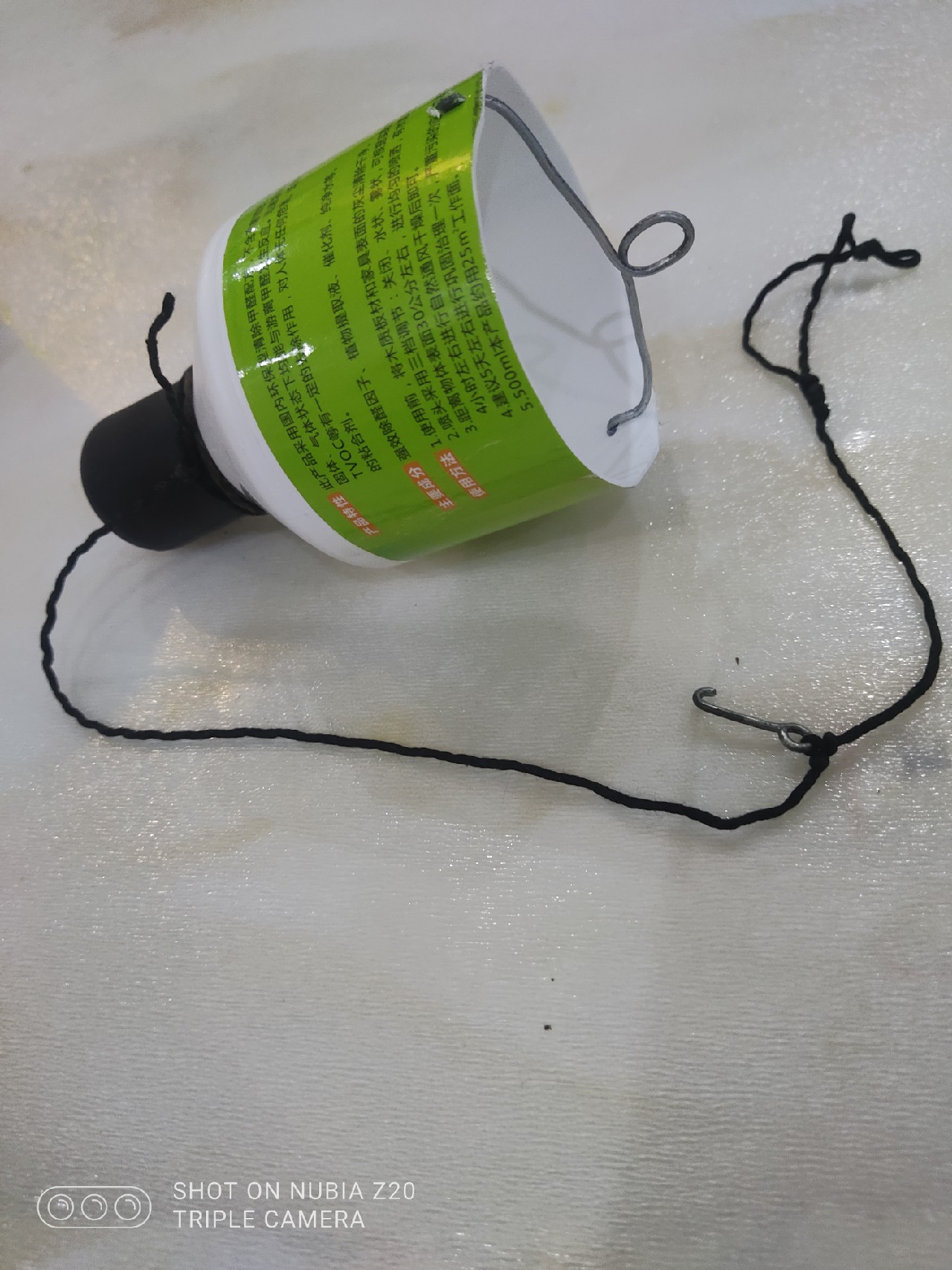 滩钓手工制作,手工自制过河钓