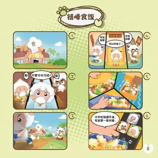 喜羊羊和灰太狼之抗击冠状病毒,喜羊羊战疫图片