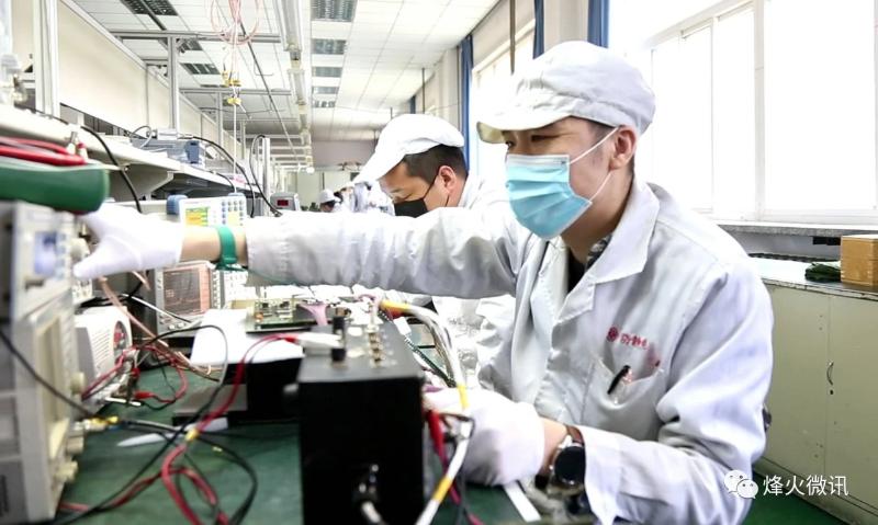 陕西电子设备总装流水线,烽火通信西安产业基地