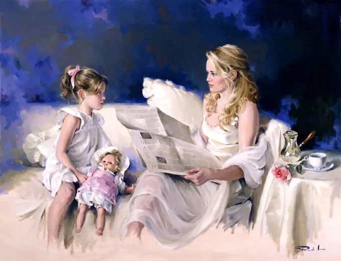 西班牙两位绘画大师笔下的曼妙形体，美的远远超乎你的想象