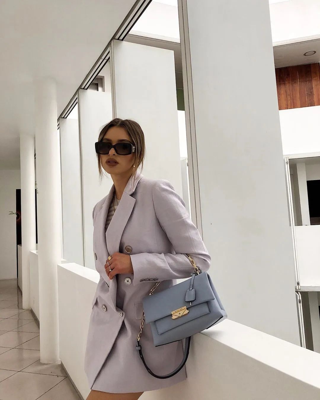 开春穿搭西装收腰裙,西装内搭裙子高级感减龄潮款