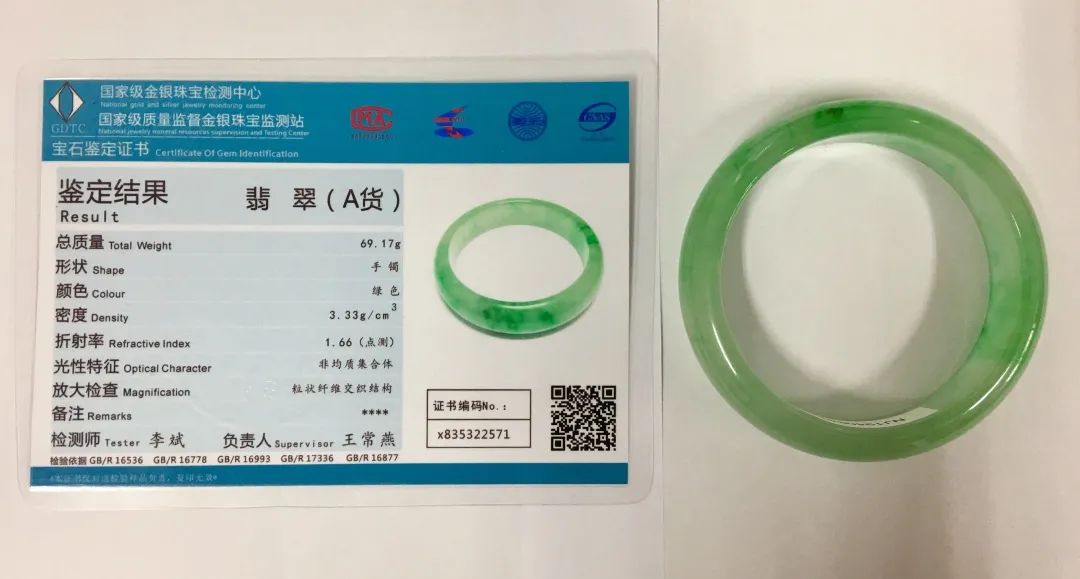 有鉴定证书的翡翠确定真吗,翡翠鉴定证书怎么鉴定是真的