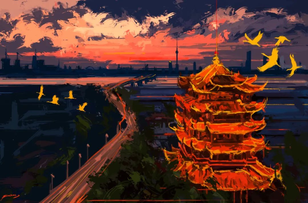 「追色逐影」PS板绘中的色彩流溢10节课报名啦，画出心灵角落上的感动和共鸣