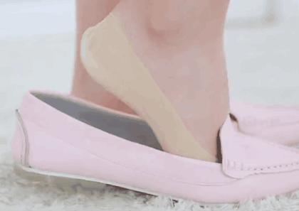 隐形船袜防滑防掉超浅口全棉,适合脚小穿的隐形船袜