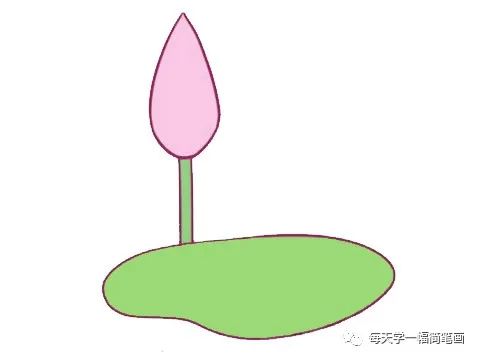 荷花和荷叶简笔画怎么画慢视频,荷花手抄报简单又漂亮简笔画