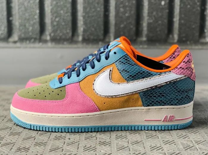 现在还能买！会员限定蛇纹DiorxAirForce1定制太帅了