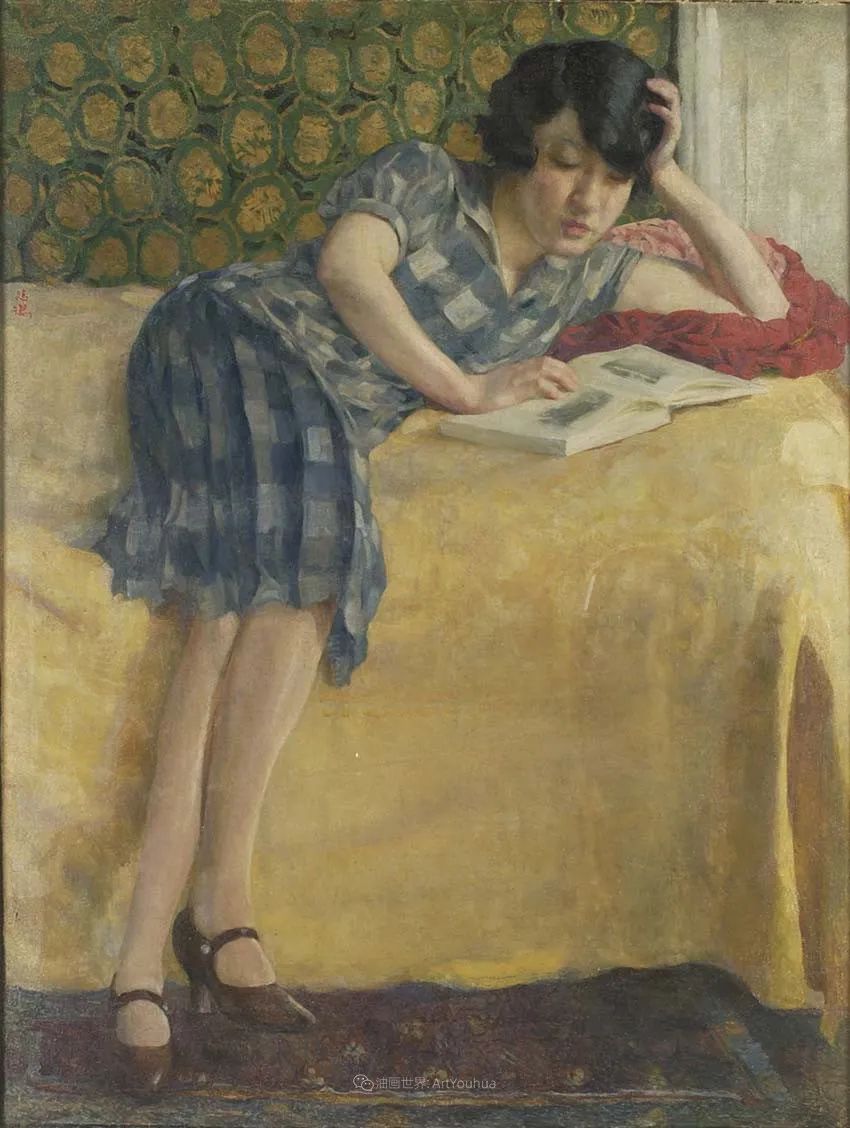 徐悲鸿先生的巨幅油画愚公移山,徐悲鸿中国现代画之父