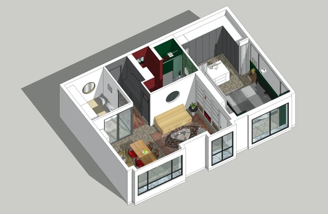 80平米小家温馨布置,80平温馨小家