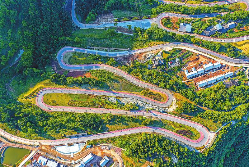 巴中乡村振兴新图景,四川巴中通江打造新区