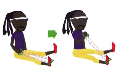 健身训练8字拉力器,健康器材拉力器