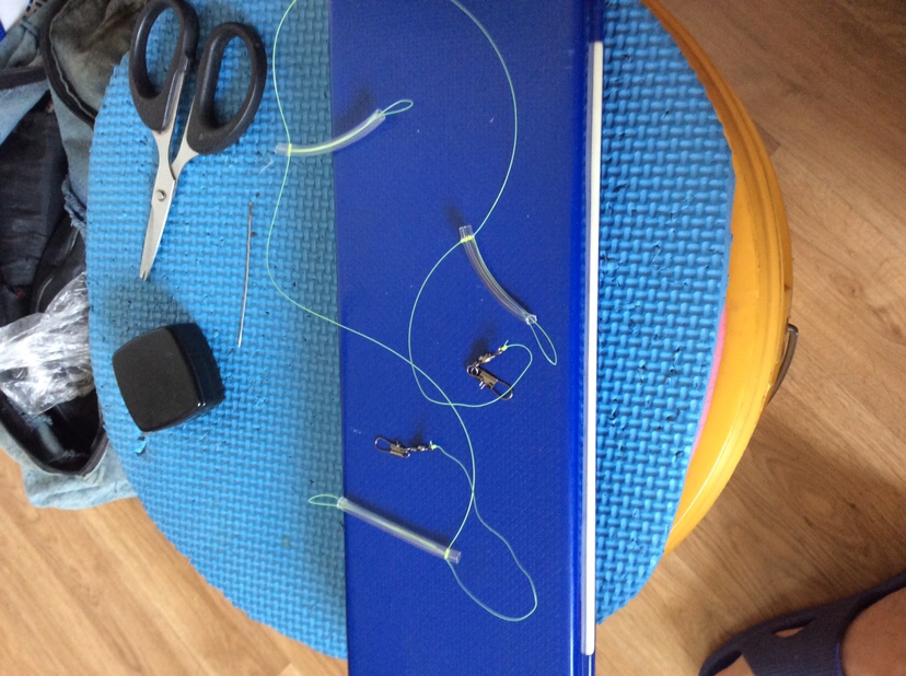 防缠串钩线组绑法,不会缠绕的串钩线组