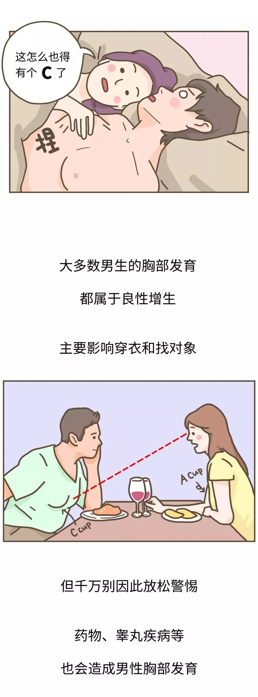 有一个胸大的老公，是一种什么样的体验？