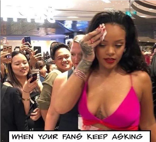 山东天后蕾哈娜热单,北美带货女王蕾哈娜