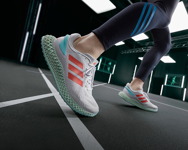 阿迪跑鞋新材料,回收3d打印鞋